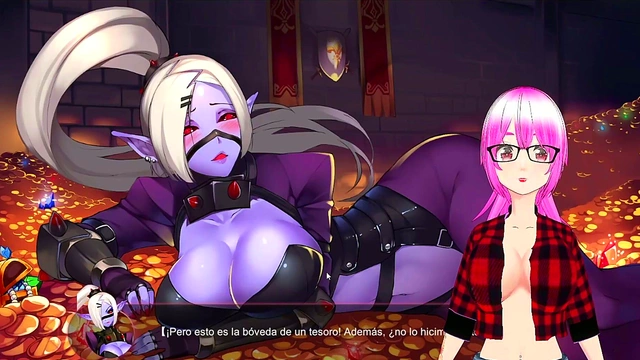 Dark Elf Daisy's Pleasure Route – BDSM Fun With Big Tits In Cartoon Hentai