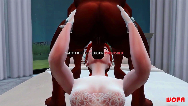 Horny Makoto Cheats At Bachelor Party With Animated Cuckold Humiliation