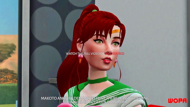 Horny Makoto Cheats At Bachelor Party With Animated Cuckold Humiliation