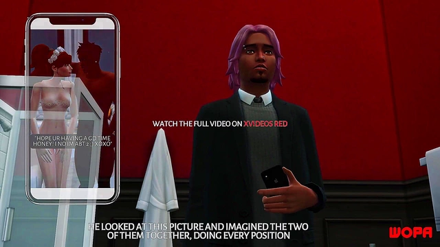 Horny Makoto Cheats At Bachelor Party With Animated Cuckold Humiliation