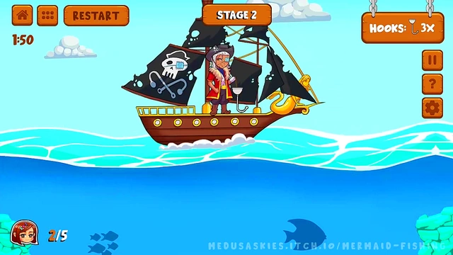 Cute Mermaid Seduces Pirate Crew In Erotic Anime Adventure