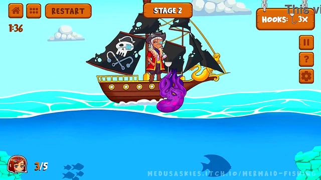 Cute Mermaid Seduces Pirate Crew In Erotic Anime Adventure