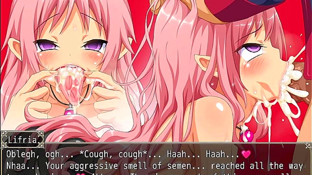 Horny Lifria Scene – Naughty Anime Chick Gets Wild In Game World