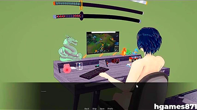 Busty Succubus Tempts You In This HoloLewd Hentai Game Adventure