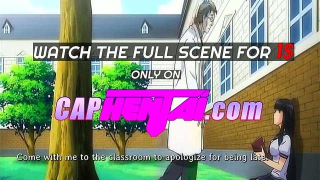 Perverted HS Doctor Catches Students For Rough Anime Sex Sessions