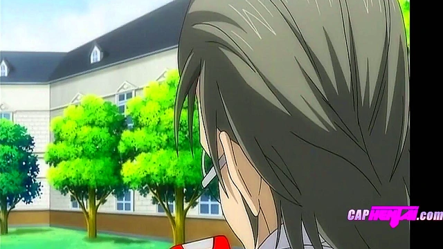 Perverted HS Doctor Catches Students For Rough Anime Sex Sessions