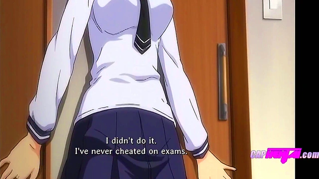 Perverted HS Doctor Catches Students For Rough Anime Sex Sessions