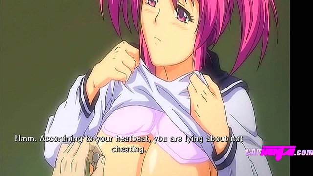 Perverted HS Doctor Catches Students For Rough Anime Sex Sessions