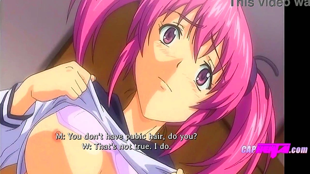 Perverted HS Doctor Catches Students For Rough Anime Sex Sessions