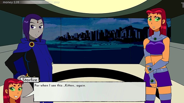 Raven & Starfire's Intense Anime Adventure – Hot Teen Titans Action