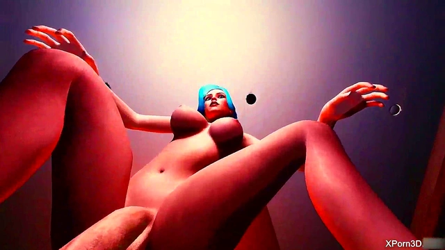 Giant Futanari Babe Gives Mind-Bending POV Handjob & Cum Show