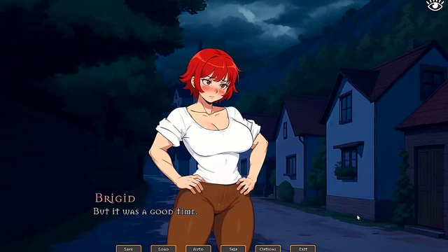 Risky Blowjob Under The Table – Tomboy Teen Seduces In Public Hentai Game Episode