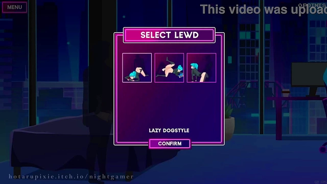 Cute Anime Nightgamer Seduces in Bed for Erotic Fun