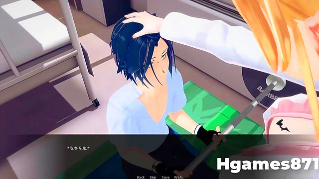 Busty HoloGirl Seduces You In New Anime Porn Game Adventure