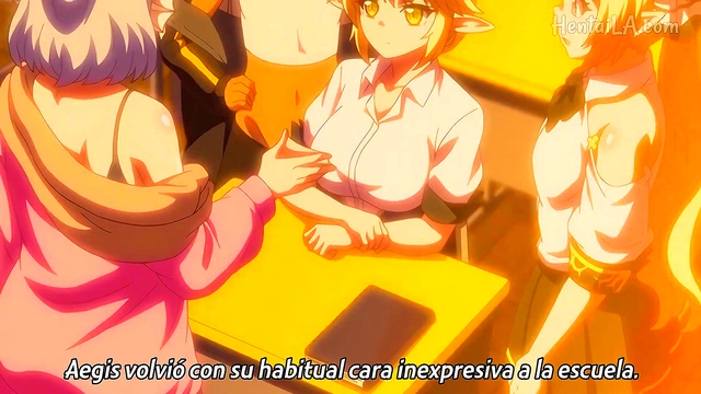 Cute Blonde Anime Girl Seduces On The Beach For Ecchi Fun