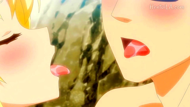 Cute Blonde Anime Girl Seduces On The Beach For Ecchi Fun