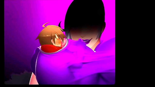 Horny Mistress Gets Her Boobs Sucked In Seductive Hentai Scene