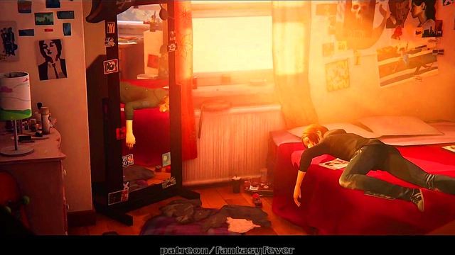 Teen Lesbian Licking & Fingering Orgasm - Rachel Amber & Chloe Price Anime POV