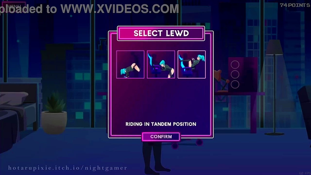 Cute Anime GamerGirl Seduces You On Her Gaming Chair