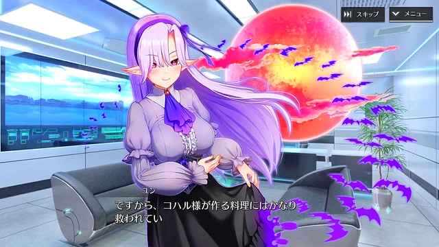 Yoon from Shangri-La Drive Sucks Dick Standing Back for Heartfelt Hentai Bliss