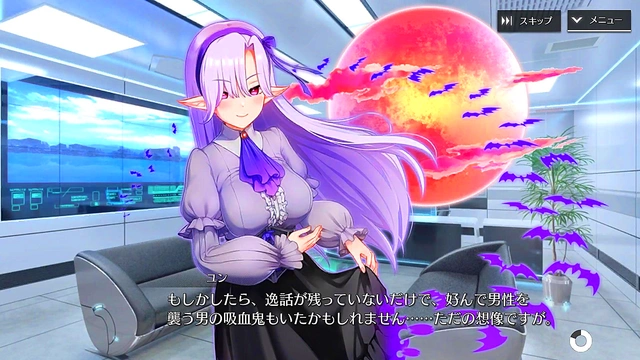 Yoon from Shangri-La Drive Sucks Dick Standing Back for Heartfelt Hentai Bliss