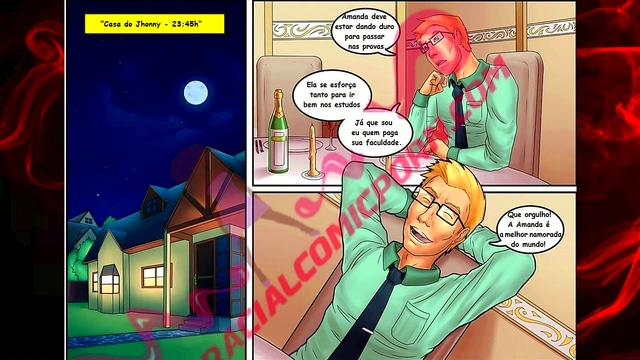 Hot Anime Girlfriend Turns Wife into Horny Whore for Cuckold Fun