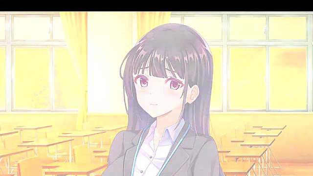 Sweet Anime Couple's Secret Kiss Leads to Passionate Bedtime Action