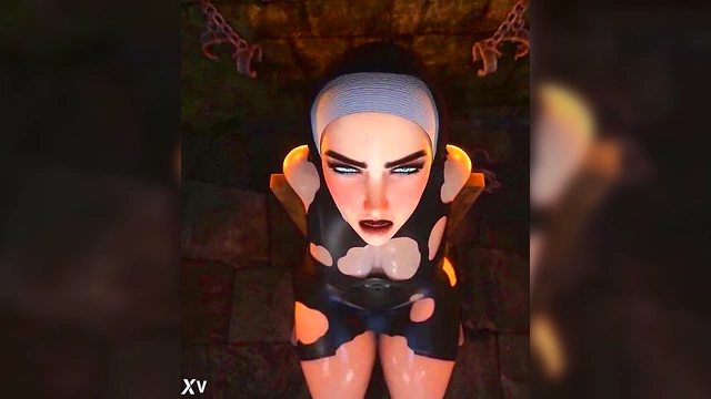 3D Cartoon Anime Chick Gets Fucked Hard In Rule 34 Frenzy