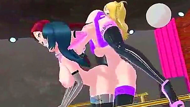 Love Live! Guilty Kiss Threesome – Licking & Fingering Futanari Action