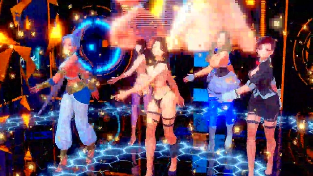 Hentai Anime Dance Girls – Lara Croft, Jessica Rabbit & Tifa Lockhart Seduce You