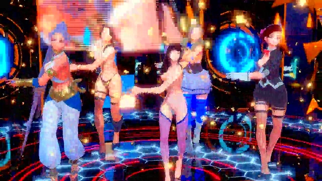 Hentai Anime Dance Girls – Lara Croft, Jessica Rabbit & Tifa Lockhart Seduce You