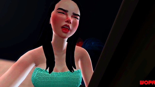 Honor Fraternity Member Cheats With Anime Guys While Husband Watches Humiliated