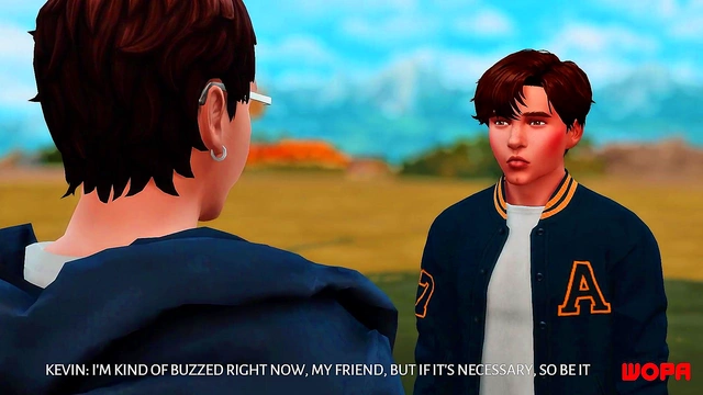 Honor Fraternity Member Cheats With Anime Guys While Husband Watches Humiliated