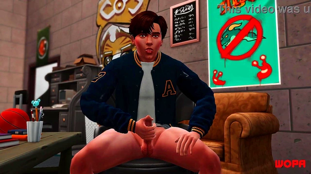 Honor Fraternity Member Cheats With Anime Guys While Husband Watches Humiliated