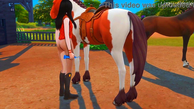 Sims 4 Asian Babe Gets Rough Doggy Style Anal & Double Penetration Cream Pie