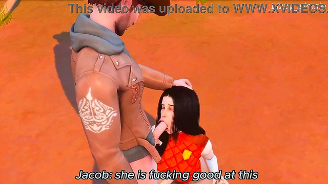 Sims 4 Asian Babe Gets Rough Doggy Style Anal & Double Penetration Cream Pie