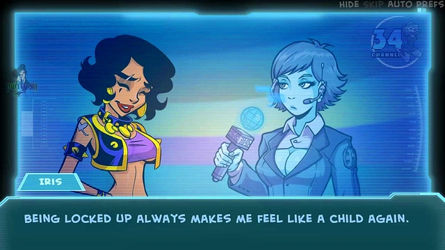 Hot Anime Brunette & Redhead With Big Tits Take Turns Pleasing Lara Croft