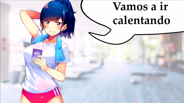 Spanish JOI Roleplay – Steamy Gym Session Teaches New Masturbation Techniques