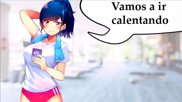 Spanish JOI Roleplay – Steamy Gym Session Teaches New Masturbation Techniques