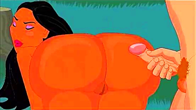Horny Pocahontas Toon Gets Fucked Hard In Pussy & Anal For Hot Blowjob Session