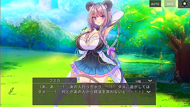 Cute Anime Chick Gets Wild in Steamy Game Sex Scene