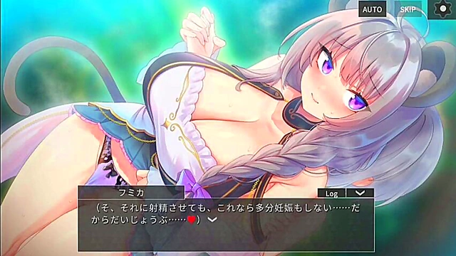 Cute Anime Chick Gets Wild in Steamy Game Sex Scene