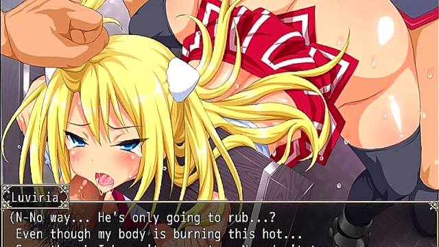 Hentai Game Scene – Luviria Takes Pleasure In Intense Anime Action