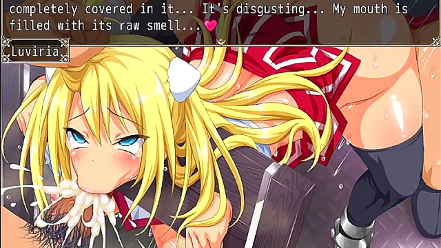 Hentai Game Scene – Luviria Takes Pleasure In Intense Anime Action
