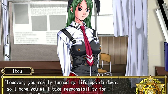 Busty Hentai Girl Seduces in Bible Black – The Infection - Memory Loss Playthrough Pt2