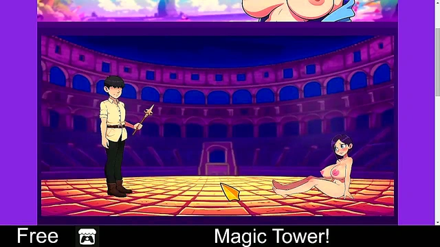 Erotic Anime Card Game Adventure – Turn-Based Magic Tower Fantasy
