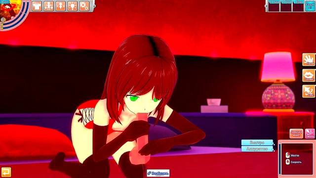 Horny Anime Waifu in Swimsuit Rides Dick for Sweet Creampie Orgasm