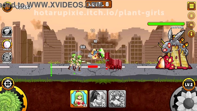 Plant Girls Battle Insect Invasion for Erotic Hentai Thrills