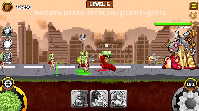 Plant Girls Battle Insect Invasion for Erotic Hentai Thrills