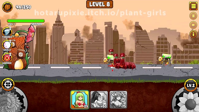 Plant Girls Battle Insect Invasion for Erotic Hentai Thrills